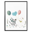 Plakat Loske - Balony