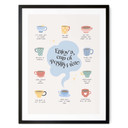 Plakat Enjoy a cup of Positivi-Tea - KsanaKalpa