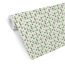 Papier peint à motifs - Gribouillis - vert