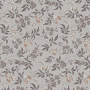 blomstertapet med blomster gråbrun - moderne tapet med blomstermønster - non-woven tapet floral