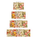Samoprzylepny panel ścienny do kuchni Kolorowy kolaż kwiatowy - Frida Floral Studio