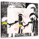 Canvasbillede, Banksy Pulp Fiction