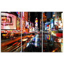 3-delt lærredstryk, Times Square New York