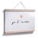 Plakat Confetti & Cream - Je t'aime