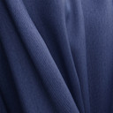 Homing Fertigschal mit verdeckten Schlaufen Galdin blau -  2,45 x 1,4 m