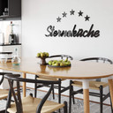 Acrylbuchstaben Sterneküche 