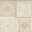 Versace Home klasyczna tapeta w barokowy wzór luksusowa designerska tapeta z włókniny beżowo-szara