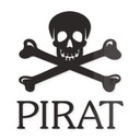Acrylbuchstaben Pirat