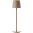 Tischleuchte Cosy, braun, 10 x 37 cm, Metall Beige Tischleuchte Outdoor