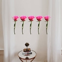 Sticker mural - Bordure Roses