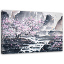 Canvasbillede, Japansk akvarel