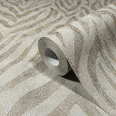 non-woven tapet beige striber til stue soveværelse kontor marburg tapet