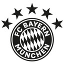 Muursticker Bayern München - Logo eenkleurig
