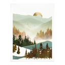 Plakat SpaceFrog Designs - Jesienny poranek