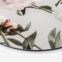 Tableau sur alu-Dibond rond 1X Studio - Trois pivoines en fleurs