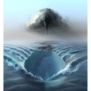Fototapet - Aerroscape - Ghostship