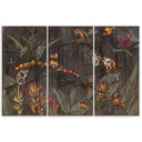 3-delt lærredsprint, Aber i junglen