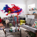 Non-woven tapet - Spider-Man Graffiti Art - 300 x 150 cm