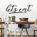 Wallsticker - let's eat