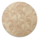 Obraz drewniany palmy w dżungli beżowy - Bloomery Decor - Okrągły