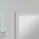 Wandspiegel weiß schmal - Monaco - 35x120 cm