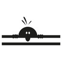Sticker mural - Troll