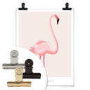 Plakat Pink Beauty - Flamingo