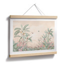 Plakat Tropikalna Sielanka z Kolibrem Morela - Bloomery Decor
