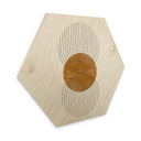 Hexagone - Bois The Miuus Studio - Modern Composition