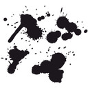 Sticker mural - Taches