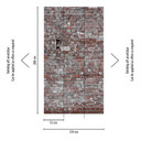 Livingwalls storbyhistorier THE WALL - tapet med steneffekt