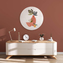 Tableau sur verre Kubistika - Citron juteux