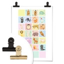 Poster Loske - Tierisches Alphabet