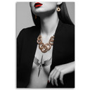 Canvasbillede, kvinde glamour