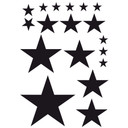 Wallsticker - Stjerner