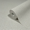 Non-woven tapet med vævet træ-look beige tekstil-look