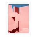 Plakat Wride - La Muralla Roja - Różowa architektura