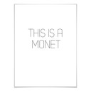 Plakat premium To jest Monet