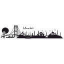 Wallsticker Istanbul Skyline 2