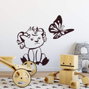 Wallsticker Baby Stenbuk
