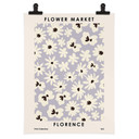 Plakat NKTN - Targ kwiatowy we Florencji