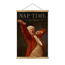 Obraz tkaniny Nap Time - Inspirowany przez Ducreux - Autoportret