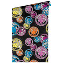 Versace Home luksusowa tapeta Medusa designerska tapeta z włókniny kolorowa tapeta z czarnym wzorem