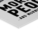 Akrylbillede I hate morning people - Magnusson