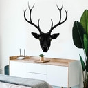 Sticker mural Ireland - Cerf noir