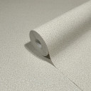 Non-woven tapet med struktur som prikket ensfarvet beige ensfarvet