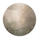 Poster Mystiek Regenwoud in de Mist - Ms Tiff - Rond