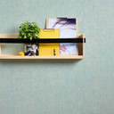 A.S. Création Papier peint Intissé Greenery uni vintage bleu