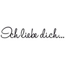 Wallsticker - Ich liebe dich 02