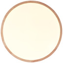 Deckenleuchte Cleo, beige, Ø 39 cm, Holz Lampe